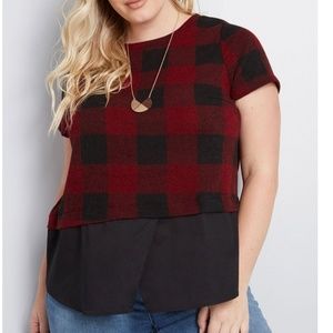 ModCloth Layered with Meaning knit top